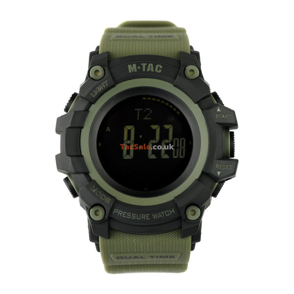 Buy M-Tac Adventure Digital Watch for Men - Rugged Tactical Style with  Multi Functional LED Display - Outdoor 3 ATM Waterproof, Black/Orange,  Digital at Amazon.in